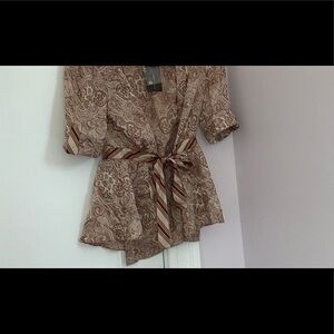 BCBGMAXAZRIA Brand new with tags wraps shirt size xs